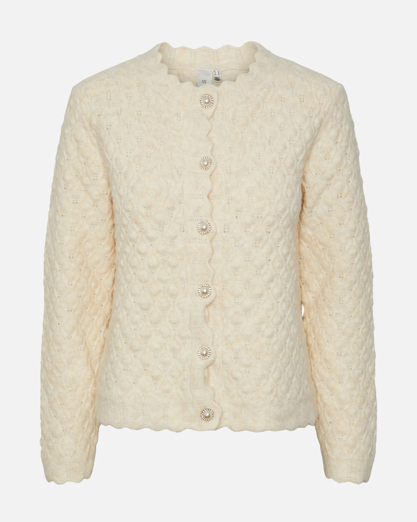 Yas - Yasbubble Knit Cardigan - Birch