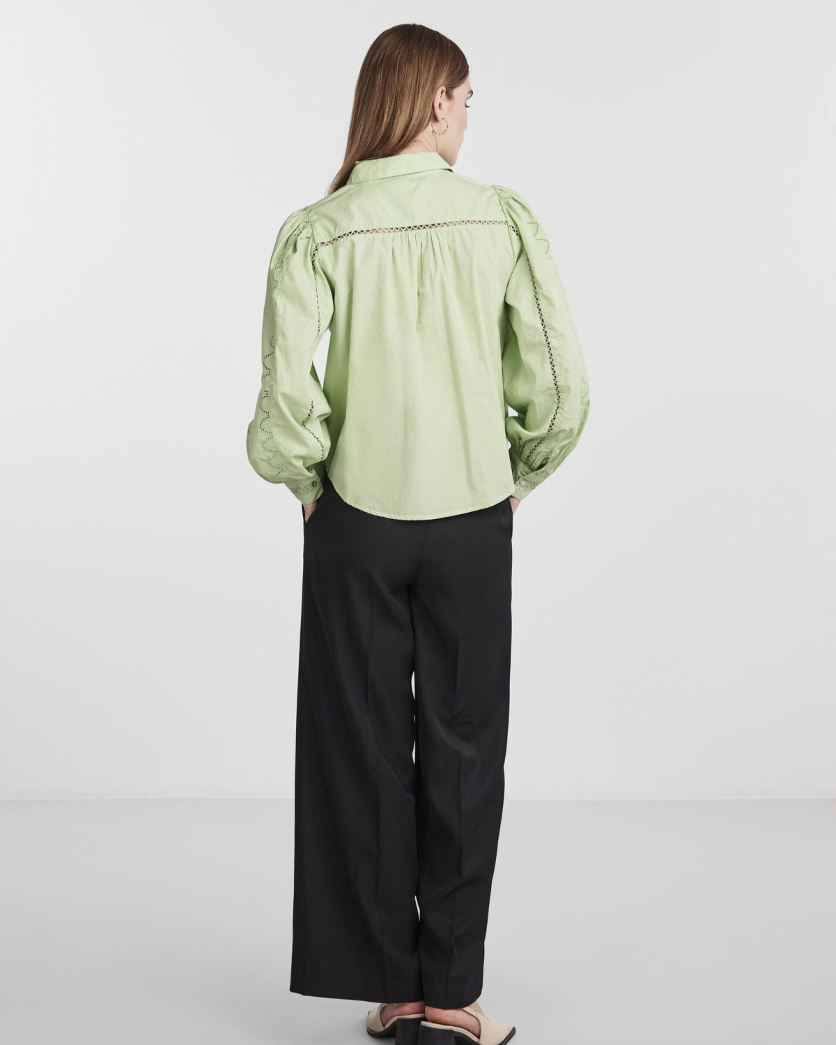 Yas-Yaskenora Ls Shirt - Quiet Green