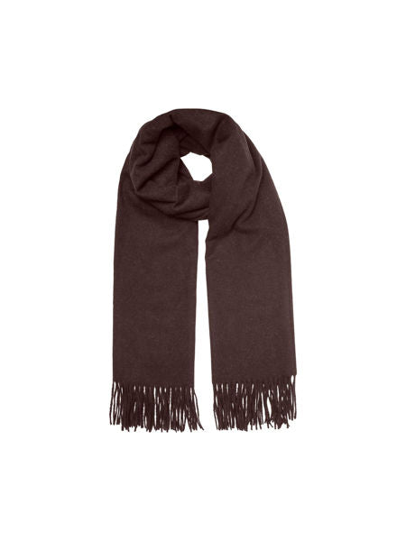 Vero Moda Cammile Wool Scarf - Coffe Bean