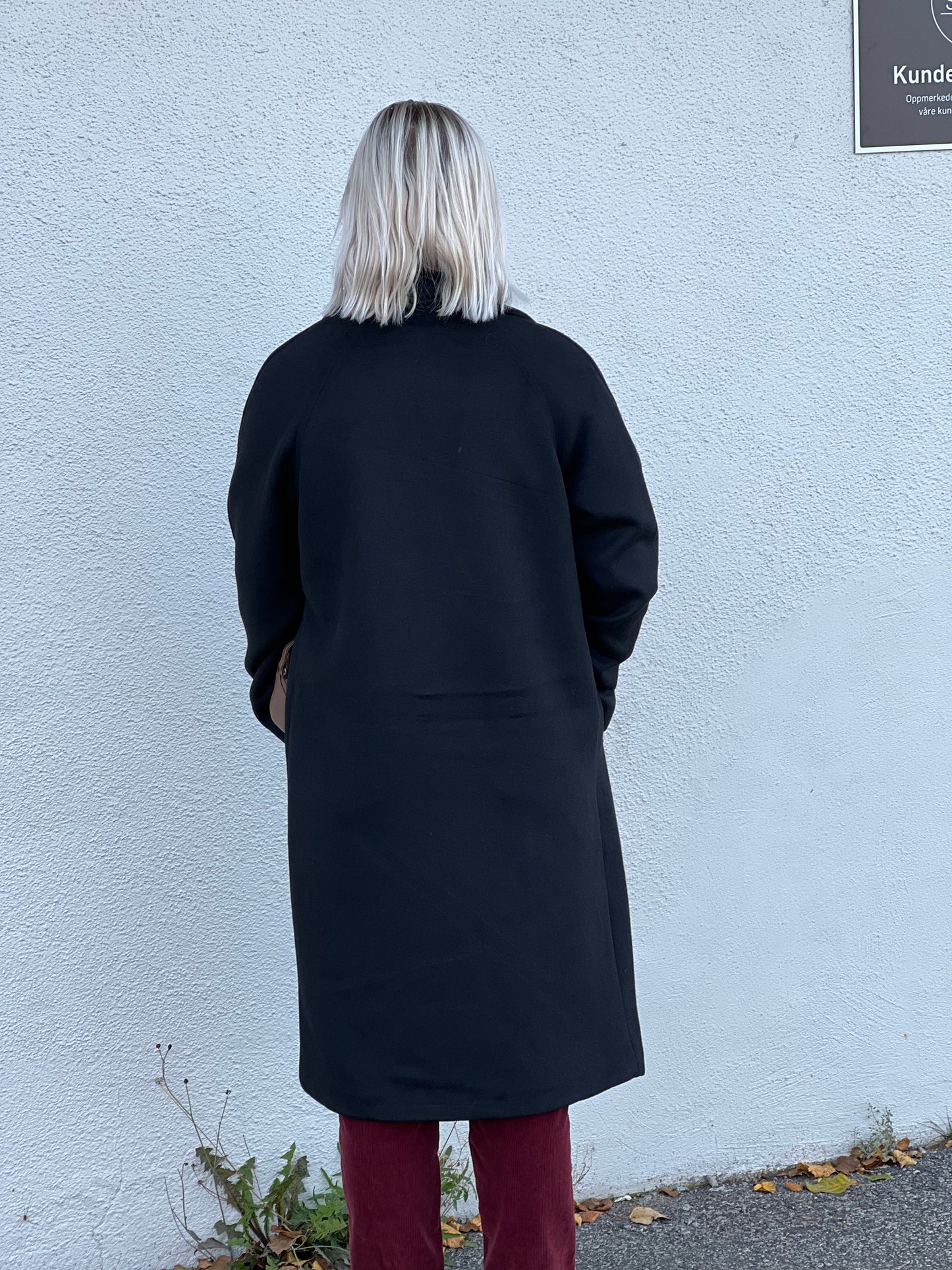 Vero Moda - Hazel Long Wool Coat - Black