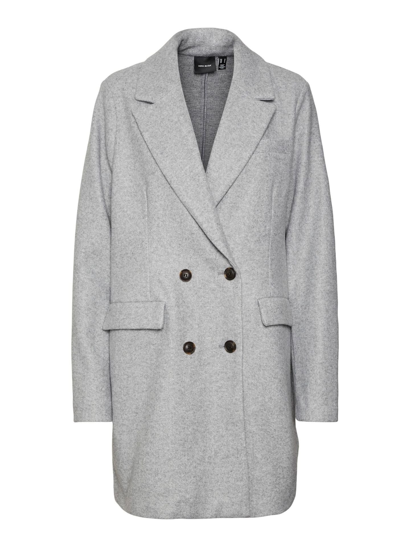 Vero Moda Vinceaura Jacket -Light Grey Melange